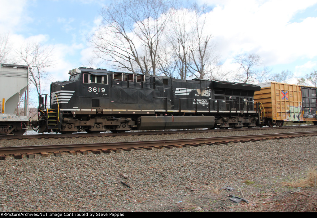NS 3619 as a mid-train DPU on train 12G